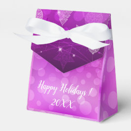 メリーモダンエレガントクリスマス休暇 フェイバーボックス