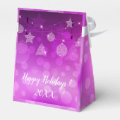 メリーモダンエレガントクリスマス休暇 フェイバーボックス (裏面サイド)