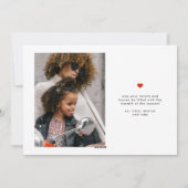 メリーモダンカラフルクリスマスの写真 シーズンカード (裏面)