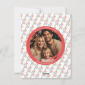 メリーモダンカラフル写真 シーズンカード (裏面)