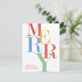 メリーモダンカラフル写真 シーズンカード (スタンド正面)