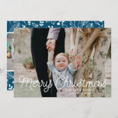 メリーモダンクリスカスタムマスホリデーカード シーズンカード (正面/裏面)