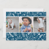 メリーモダンクリスカスタムマスホリデーカード シーズンカード (裏面)