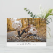 メリーモダンクリスマスとハッピーニューイヤー4写真 シーズンカード (スタンド正面)