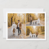 メリーモダンクリスマスとハッピーニューイヤー4写真 シーズンカード (裏面)