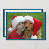 メリーモダンクリスマスと新年おめでとう シーズンカード (正面/裏面)