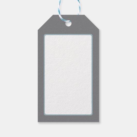 メリーモダンクリスマスのスタイル写真 ギフトタグ (裏面)