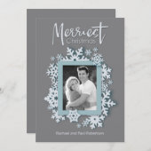 メリーモダンクリスマスのスタイル写真 シーズンカード (正面/裏面)