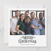 メリーモダンクリスマスのロゴフォト事業 シーズンカード (正面)