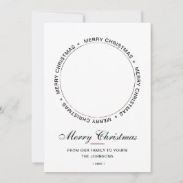 メリーモダンクリスマスの写真 シーズンカード