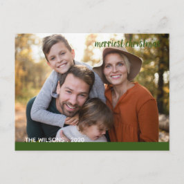 メリーモダンクリスマスの写真 ポストカード