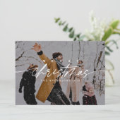 メリーモダンクリスマスの写真 | 濃いオーバーレイ シーズンカード (スタンド正面)