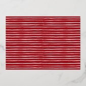 メリーモダンクリスマスの台本のシンプル写真 箔シーズンカード (裏面)