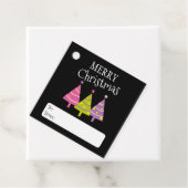 メリーモダンクリスマスの木 フェイバータグ (インサイチュ)