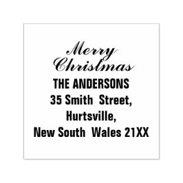 メリーモダンクリスマスの脚本 セルフインキングスタンプ