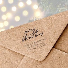 メリーモダンクリスマスの脚本 ラバースタンプ