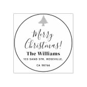 メリーモダンクリスマスの脚本 ラバースタンプ (インプリント)