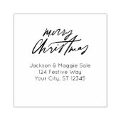 メリーモダンクリスマスの脚本 ラバースタンプ (インプリント)