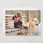 メリーモダンクリスマスの複数写真 シーズンカード (正面)
