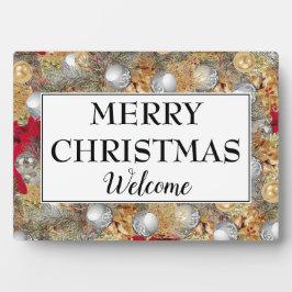 メリーモダンクリスマスへようこそ フォトプラーク