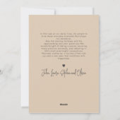 メリーモダンクリスマスエレガント1フォトタイポグラフィ シーズンカード (裏面)