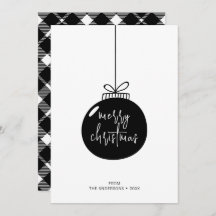 メリーモダンクリスマスオーナメント