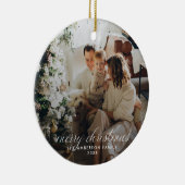 メリーモダンクリスマスオーナメント セラミックオーナメント (右)