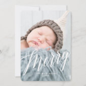 メリーモダンクリスマスカード シーズンカード (正面)