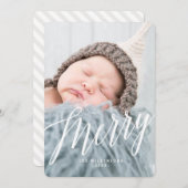 メリーモダンクリスマスカード シーズンカード (正面/裏面)