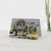 メリーモダンクリスマスカード シーズンカード (裏面)