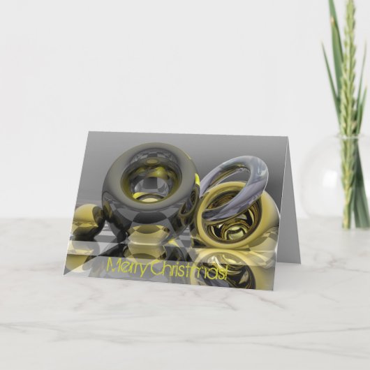 メリーモダンクリスマスカード シーズンカード (正面)