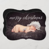 メリーモダンクリスマスカード シーズンカード (正面/裏面)