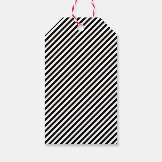 メリーモダンクリスマスサンタハットギフトラベル ギフトタグ (裏面)