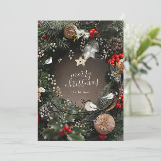 メリーモダンクリスマスドアリース企業の シーズンカード (スタンド正面)