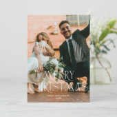 メリーモダンクリスマスホリデーデザイン シーズンカード (スタンド正面)