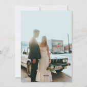 メリーモダンクリスマスホリデーデザイン シーズンカード (裏面)