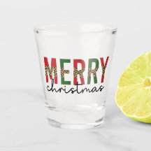 メリーモダンクリスマスレオパード印刷ミニマリスト