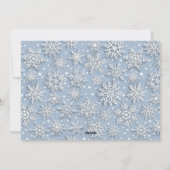 メリーモダンクリスマス写真あいさつ シーズンカード (裏面)