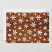 メリーモダンクリスマス写真あいさつ シーズンカード (裏面)