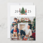 メリーモダンクリスマス写真ホリデーカード シーズンカード (正面)