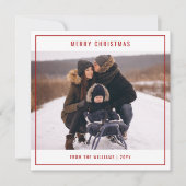 メリーモダンクリスマス写真広場 シーズンカード (正面)