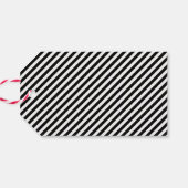 メリーモダンクリスマス台本レッドギフトラベル ギフトタグ (裏面横)