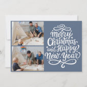 メリーモダンクリスマス書道2枚 シーズンカード (正面)