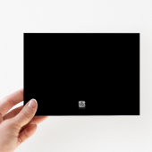 メリーモダンクリスマス白黒 シーズンカード