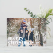 メリーモダンクリスマス1枚の写真 シーズンカード (スタンド正面)