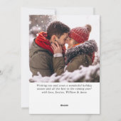 メリーモダンクリスマス2 PHOTOグリーティング シーズンカード (裏面)