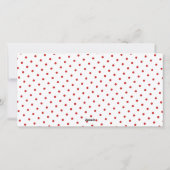 メリーモダンクリスマス3の写真は赤に変わる可能性がある シーズンカード (裏面)