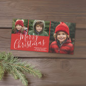 メリーモダンクリスマス3の写真は赤に変わる可能性がある シーズンカード