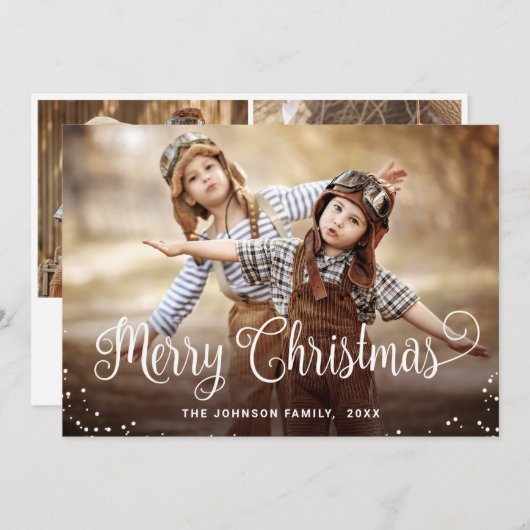 メリーモダンクリスマス3 PHOTO Greeting シーズンカード (正面/裏面)