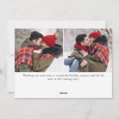 メリーモダンクリスマス3 PHOTO Greeting シーズンカード (裏面)